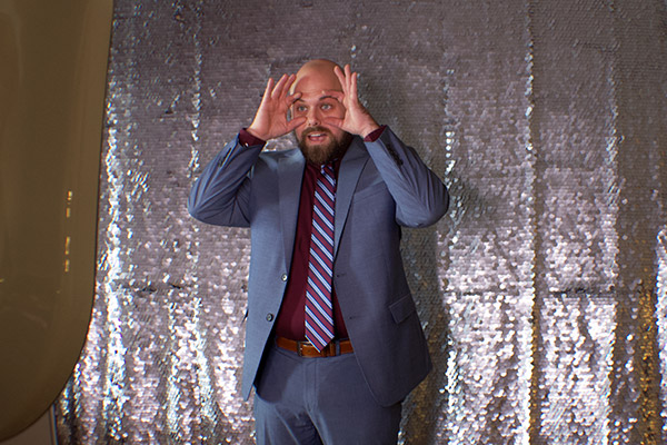 Photo Booth Silver Background