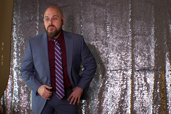 Photo Booth Silver Background