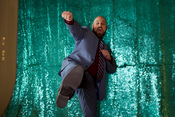 Photo Booth Teal Background